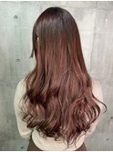 チョコレートレッドロングヘアー☆ 【町田/町田駅/JR町田駅】