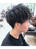 束感の出やすいパーマ☆マッシュショート