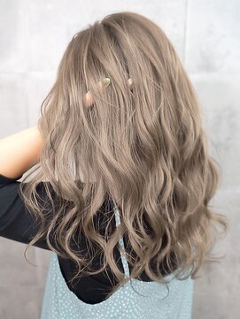 オーブ ヘアー ニコラ 大橋店(AUBE HAIR nicola) 【AUBE HAIR】大人可愛い_ミルクティベージュ