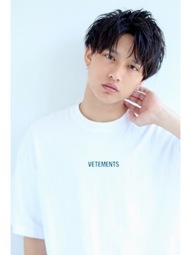 ザ サードヘアー 柏(THE 3rd HAIR) センター分けマッシュ コンマヘアー