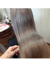 美容室 エルミタージュ シエル(Hermitage Ciel)&nbsp;ケアブリーチ使用超音波アイロントリートメント仕上げWカラー★