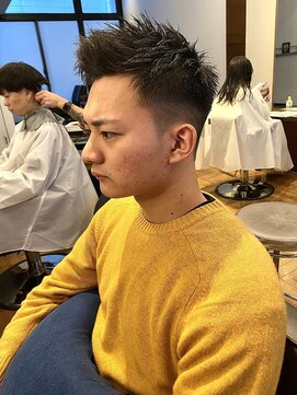 アイリーヘアデザイン(IRIE HAIR DESIGN) 【IRIE HAIR赤坂】ツーブロック刈り上げ×フェードスタイル