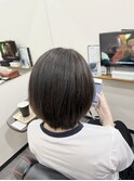 ブリーチ毛におすすめ暗髪☆スモーキーグレー☆