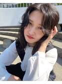 (akiko)波巻きウェーブ×ミディアム