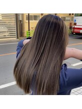 パーソナルカラー診断後ヘアーカラー