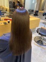 ジーナ 本八幡(Zina)&nbsp;大人かわいい20代30代40代小顔ショコラベージュ　Zina本八幡