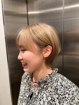 ロンドエニカ 大宮(Lond enika)&nbsp;lond 惇平　大人ガーリーモードヘアチョコレートプリカール