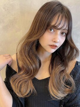 トルネード(TORNADO) 前髪シースルーバング ヨシンモリ 韓国ヘア 似合わせカット A106