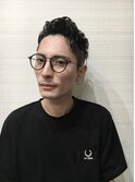 アッシュブラック フェードカール☆