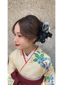 ♯卒業式♯アップスタイル♯大人ヘア