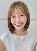 ボブ/インナーカラー/縮毛矯正/髪質改善/顔まわり/ショートボブ