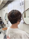 マッシュパーマ