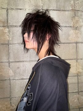 ハコ プラス(HACO+) ウルフ　ロック　y2k　ヴィジュアル系