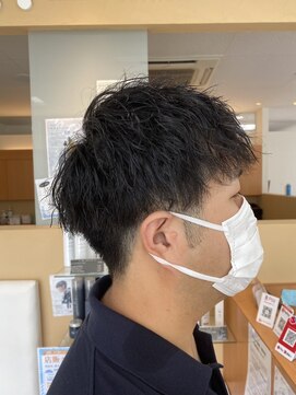 ヘアポジション 横手(HAIR Position) メンズショートスタイル