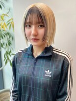 韓国ストレートボブ顔まわり前髪カットトリートメント