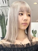 ウィコ 新宿(WICO)&nbsp;white greige [新宿駅/切りっぱなしボブ/エアリーロング]