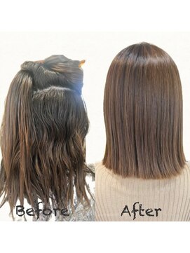 ラシック 西鈴蘭台店(Lasic) 縮毛矯正BeforeAfter