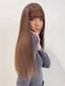 【人気No2】美髪縮毛矯正＋カット＋3stepトリートメント￥16500～