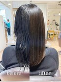 髪質改善ストレート♪
