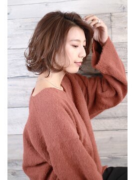 ニスル 町田店(NISURU) 似合わせカット/大人ガーリー/ダークアッシュ/着物/町田/町田駅