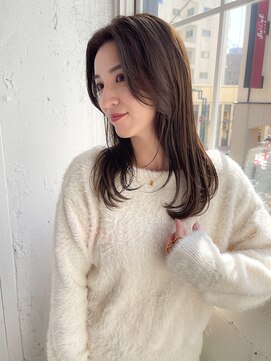 ロイズ 自由が丘(Roys) 【Roys 自由が丘】セミロング/レイヤー/髪質改善/30代40代