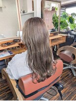 ヘアークリエイト マァーノ(Hair create mano)&nbsp;ピスタチオカラー×ハイライト