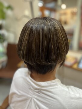 ララ(Lala) ショート×ハイライト