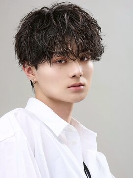 オーシャントーキョー 原宿(OCEAN TOKYO) 波巻きパーマメンズシャドウパーマツーブロック