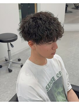 ブライト(BRIGHT) マッシュ波巻きスパイラルパーマ