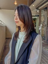 サロン シー(salon sea)&nbsp;salon seaとわ　軽く動きの出るロングレイヤースタイル