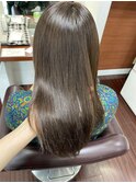 自然派ストレートロング
