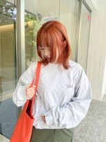 チクロヘアー(Ticro hair)&nbsp;＠nkkn15 orange beige