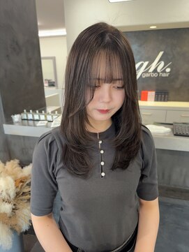 ガルボヘアー 桟橋店(garbo hair) 高知 艶髪 大人可愛い 韓国風 20代30代40代
