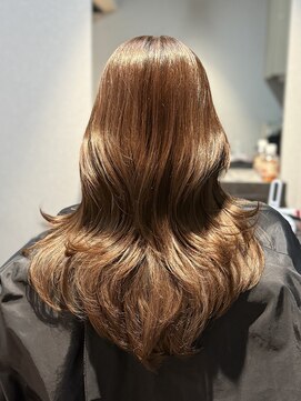 ブリーチなしで育てる明るいブラウン