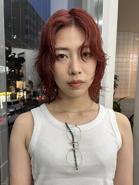 tohka レイヤーボブ/くせ毛風パーマ/レイヤーパーマ