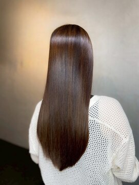 極艶ストレート【池袋/縮毛矯正/髪質改善/トリートメント】