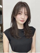 ブレイブ 福岡天神店(BRAVE)&nbsp;レイヤーカット×白髪ぼかしハイライト