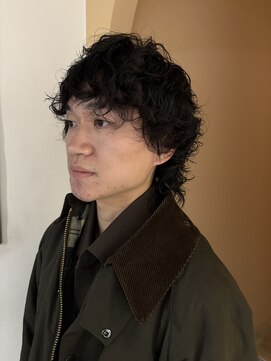 モクレン(mokuren.) ウルフメンズパーマ