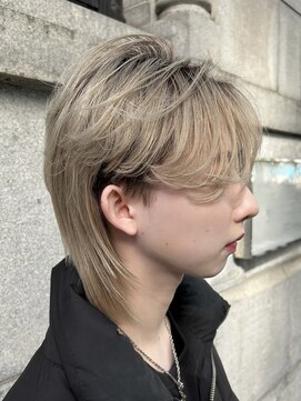 ロンドオム 池袋(Lond Homme) men's/顔周り/ニュアンスパーマ/黒染め/韓国/ダウンパーマ