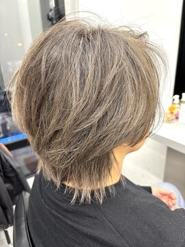 ゴウトゥデイシェアサロン 町田店(GO TODAY SHAiRE SALON) 脱・白髪染め　ハイライトカラー