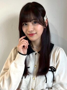 アモレット(amoretto) 前髪カット 透明感カラー 髪質改善 艶髪 顔周りレイヤー