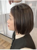 透明度は正義！細めフルハイライト。