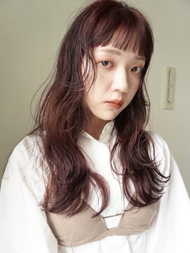 ディッセンバー 神宮前(December) ミディアム/ブラウン/顔まわりレイヤー