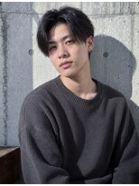ロックス バイ マグ 松本(rocks BY MAG)&nbsp;20代30代メンズ人気☆シースルーセンターパート×マッシュ