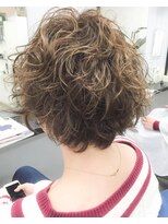 ページボーイ美容室&nbsp;[お客様スタイル]無造作カールショート