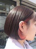 イヤリングカラー×ピンク