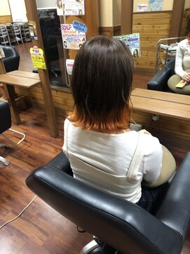 パレッツ Palet's LADY'S & MEN'S HAIR オレンジ