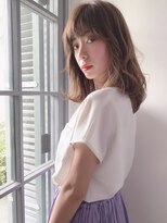 ソワン ド ブランシュ ライフ 八戸ノ里店(Soin de Blanche LIFE)&nbsp;大人ガーリーヘアスタイル×ブラウンベージュカラー◎30代40代