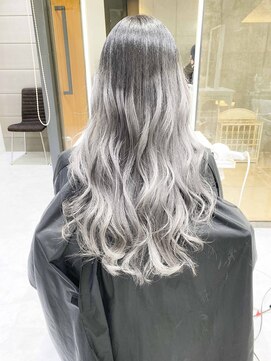 デイズ(days) グレージュグラデーションカラーデザインカラーブリーチWカラー