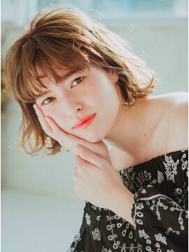 フェティッシュ(fetish) ラフさが可愛いミディアムボブ２